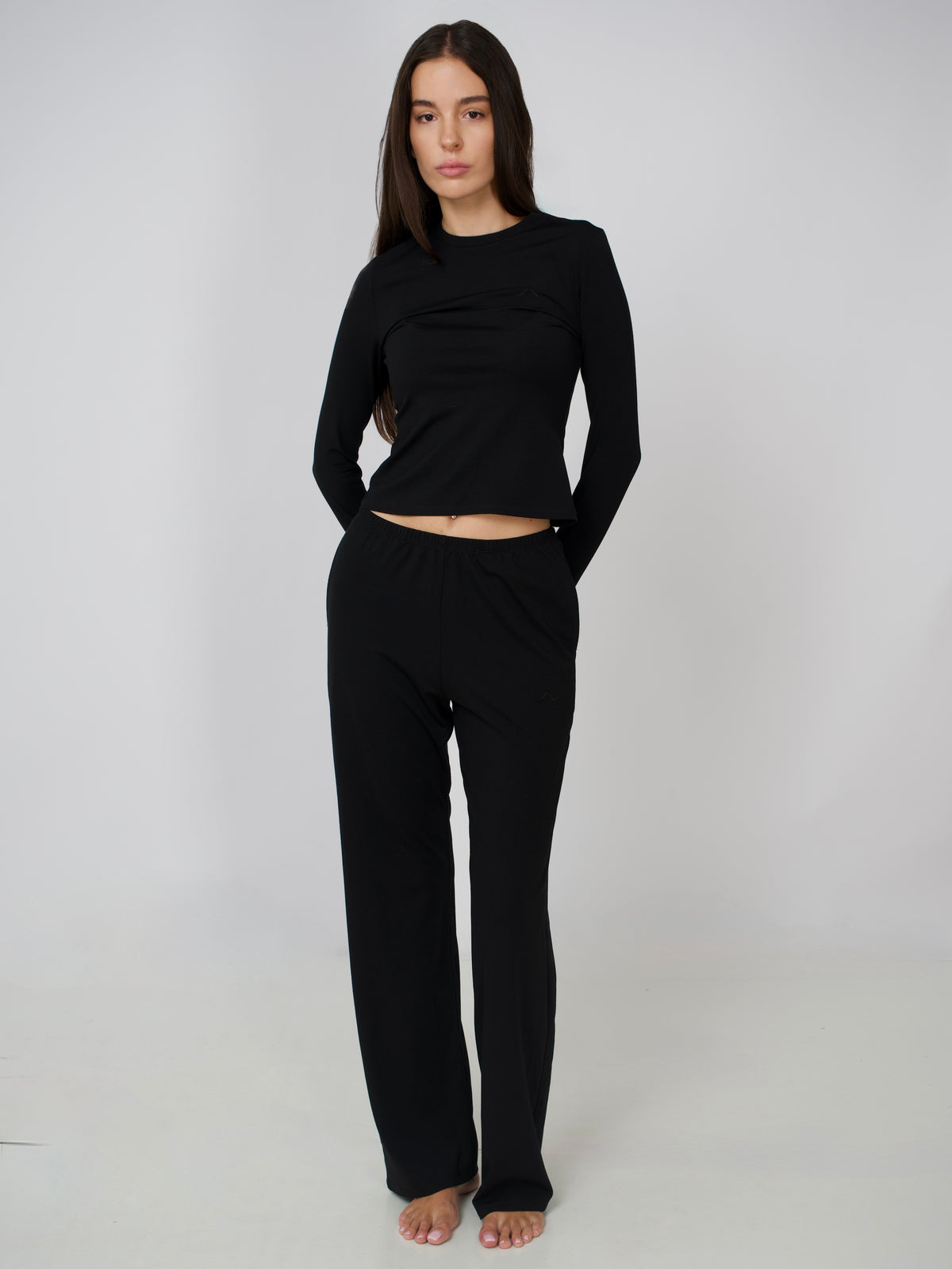 Long Lounge Set - Black